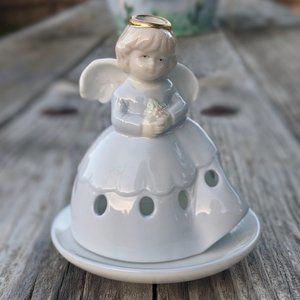 Angel Votive Candle Holder by Russ Berrie and Co.